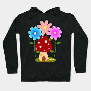 Monarch Caterpillar's Mushroom Home Hoodie